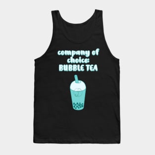 Pastel Goth Company of Bubble Tea Tank Top